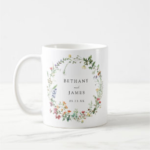 Mug Mariage Fleur sauvage rustique