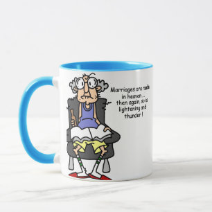 Mug Mariage, foudre, humour de tonnerre