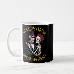 Mug Mariage Futur Époux Couple Fuyons Ensemble