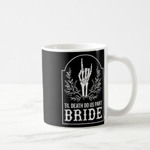Mug Mariage jumelé des couples mariés de squelette de