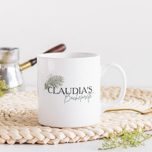 Mug Mariage Miami Palm Chic sur mesure Enterrement de