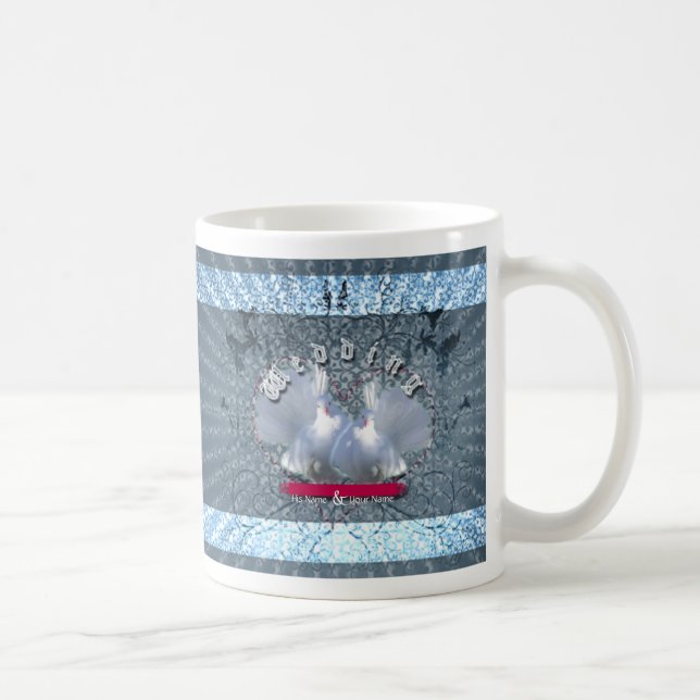 Mug Mariage Mug, Coupe (Droite)