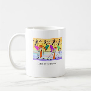 Mug Mariage, Père du Marié Exprimant sa Joie 