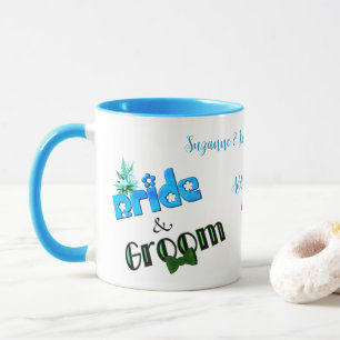 Mug Mariage Personnalisé Cute Bride Et Groom