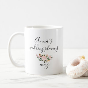 Mug Mariage prévoyant le nom personnalisable de