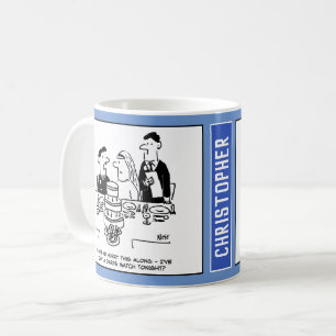 Mug Mariage Réception Le marié a une allumette de fléc