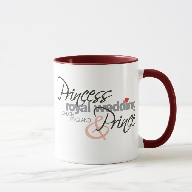 Mug Mariage royal de William et de Kate (Droite)