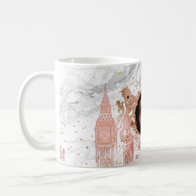 MUG MARIAGE ROYAL KISS, HARRY+MEGHAN (Gauche)