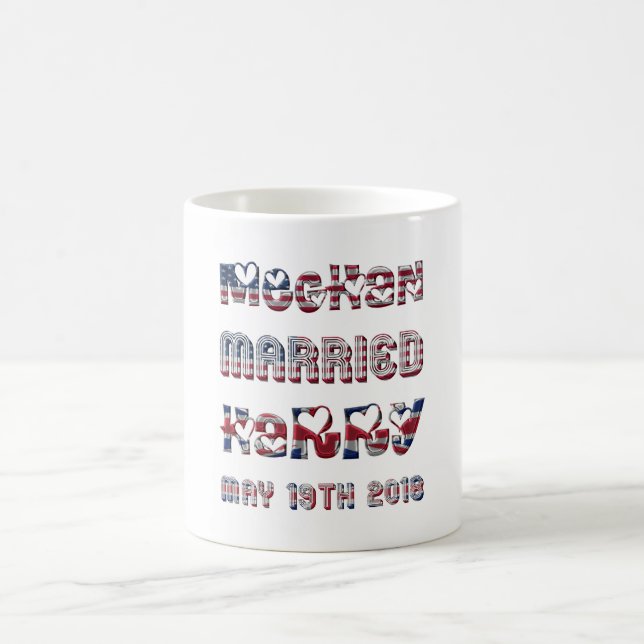 Mug Mariage royal Meghan Markle Prince Harry 19 mai (Centre)