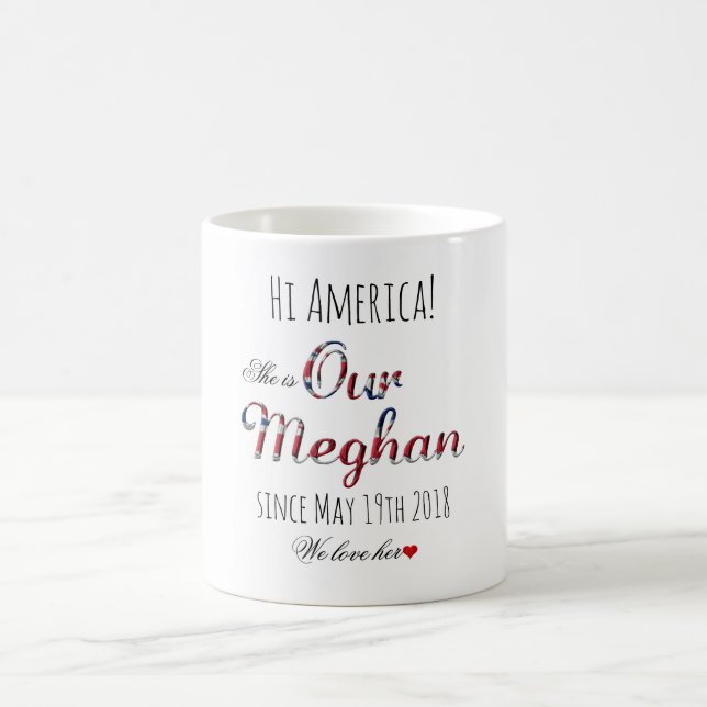 Mug Mariage royal Meghan Markle Prince Harry Funny (Centre)