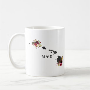 Mug Mariage rustique de campagne de l'État d'Hawaï Mon