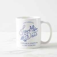 Mariage Sauvegarder la date L'amour est de brasser