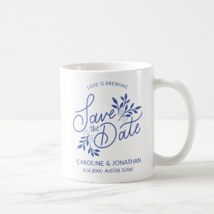 Mug Mariage Sauvegarder la date L'amour est de brasser