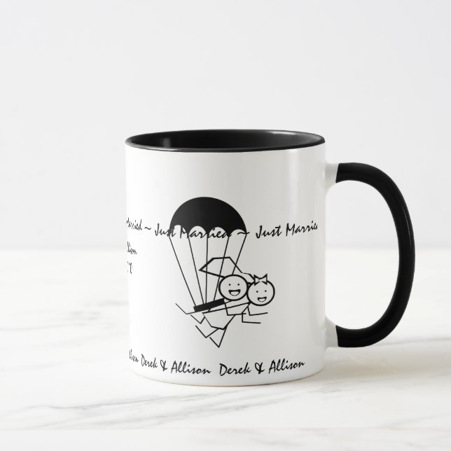 Mug Mariage Sky Jump (Droite)