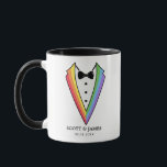 Mug Mariage Tuxedo Gay LGBTQ  Café<br><div class="desc">Mariage Tuxedo Gay LGBTQ  Café Mug</div>
