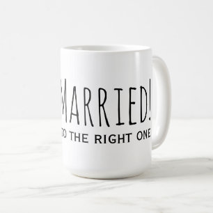 Mug Marié à la droite d'un deuxième mariage