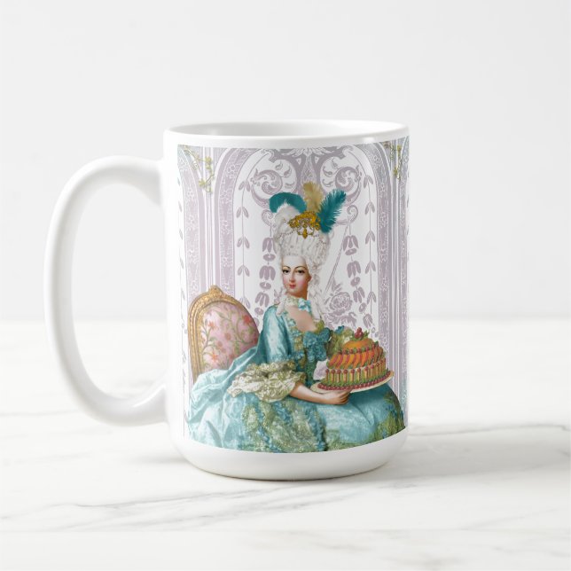 Mug Marie Antoinette à Aqua (Gauche)