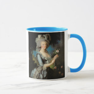 Mug Marie Antoinette avec un rose, 1783