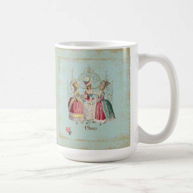 Mug Marie Antoinette Française Paris dames (Droite)