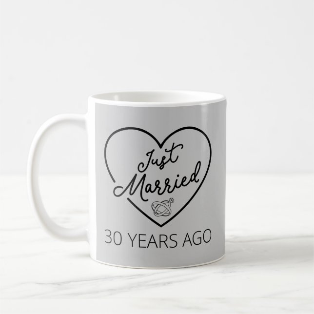 Mug Marié Il Y A 30 Ans III (Gauche)