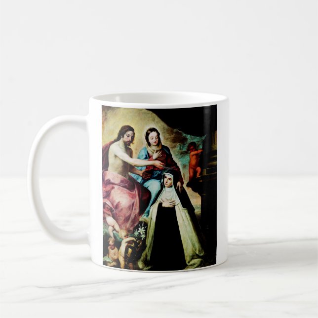 Mug Marie Madeleine de Pazzi par Pedro de Moya (Gauche)