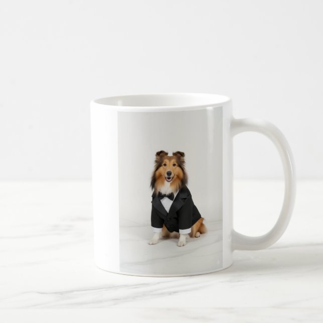 Mug Marié Sheltie (Droite)