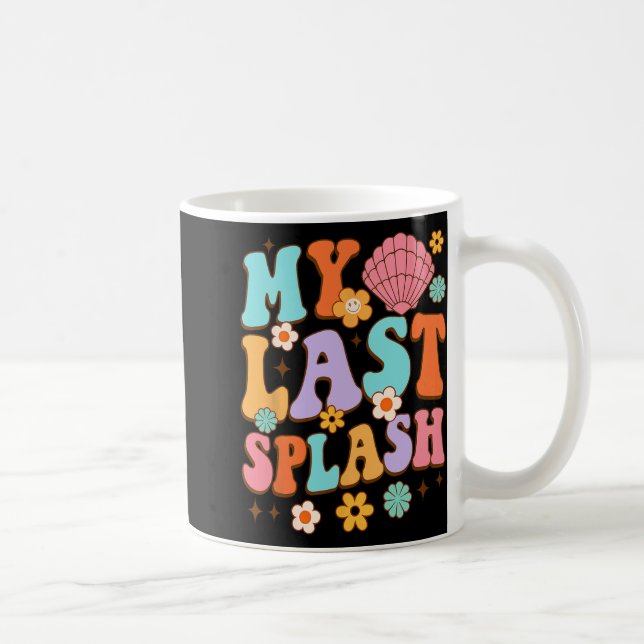 Mug Mariée À Devenir Shower Nuptial Mon Dernier Plonge (Droite)