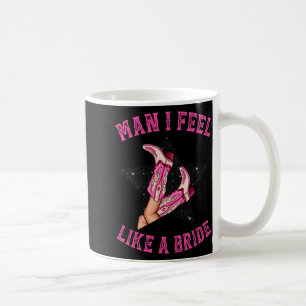Mug Mariée Bottes de Cowgirl Roses Homme Je Me Sens Co