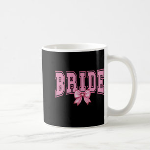Mug Mariée de fête de bachelorette Coquette Blanche