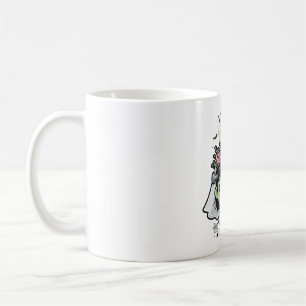 Mug Mariée de Frankenstein Monstre Art Halloween