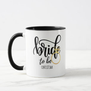 Mug Mariée de marque personnalisée à être Bachelorette