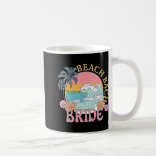 Mug Mariée de plage Bach Demoiselle d'honneur Rétro Ét