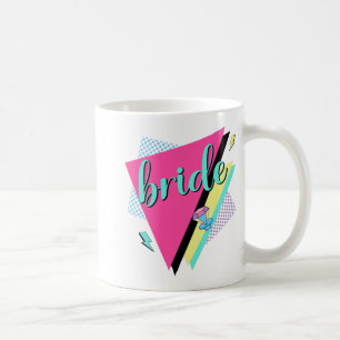 Mug Mariée des années 90 Demoiselle d'honneur Rétro En