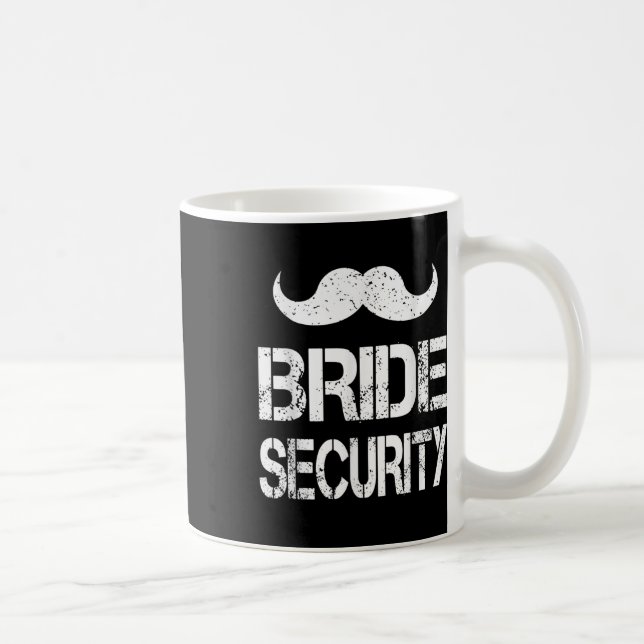 Mug Mariée Drôle Sécurité Enfants Mariage Fête Enterre (Droite)