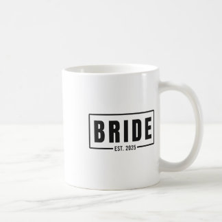 Mug Mariée Est. 2025 Futur Fiançailles de femme Bachel