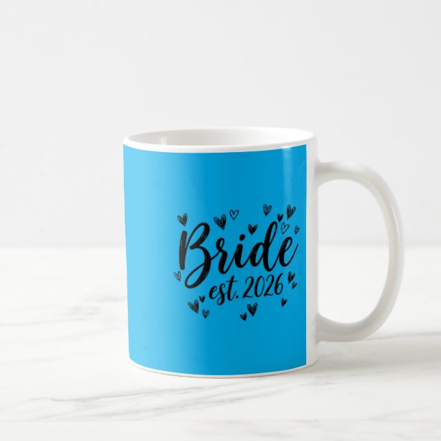 Mug Mariée Est 2026 Mariage Nouvellement Mariés Mariée (Droite)