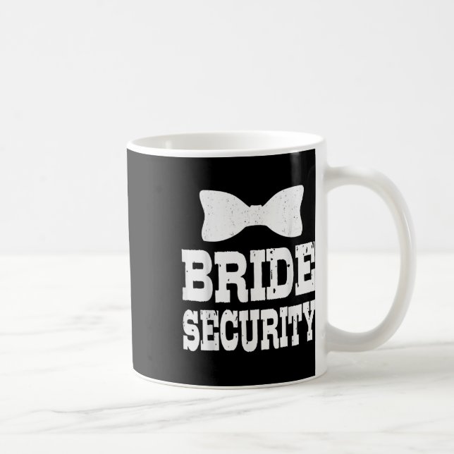 Mug Mariée EVJF Sécurité Drôle Enfants Mariage Par (Droite)