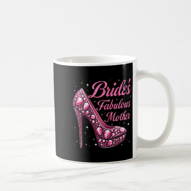 Mug Mariée fabuleuse de mère jour de mariage heureux m (Droite)