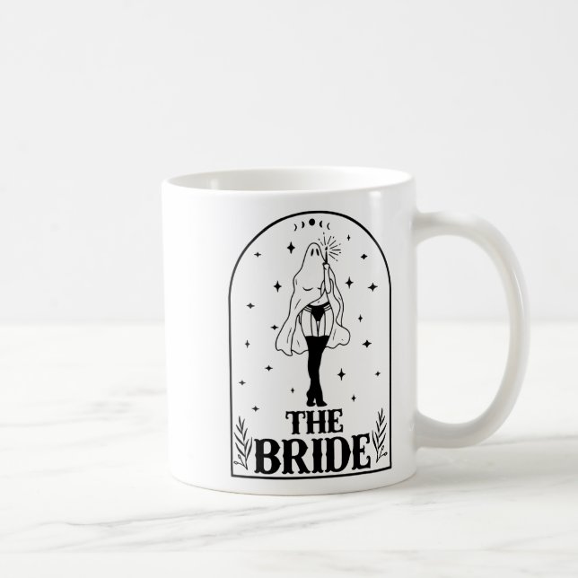 Mug Mariée Fantôme Coven Sorcière Gothique Mariage Ent (Droite)