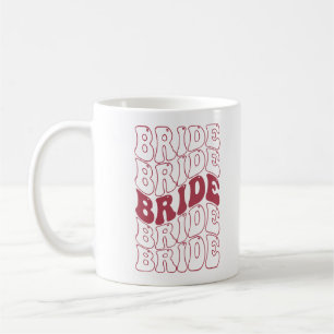 Mug Mariée Rétro Demoiselle d'Honneur