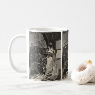 Mug Mariée Vintage, Portrait de Mariée avec Photograph
