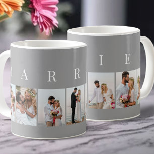 Mug MARIÉS Collage de 7 photos grises et blanches
