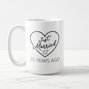 Mug Mariés depuis 25 ans III