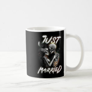 Mug Mariés Halloween Squelette Mariée Et Marié Mariage