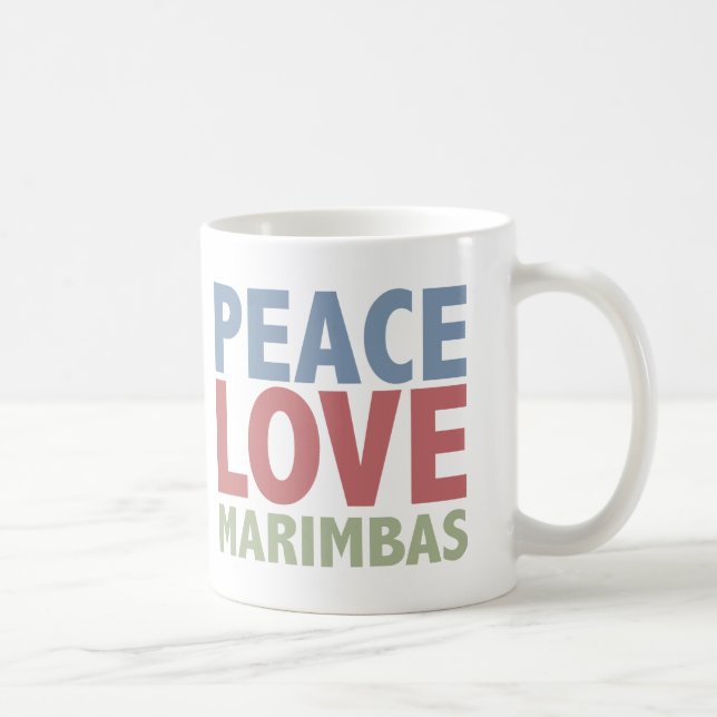 Mug Marimbas d'amour de paix (Droite)
