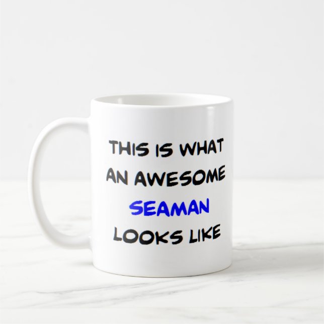 Mug marin, génial (Gauche)