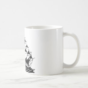 Mug Marine de bateau de navigation de tatouage d'Olds