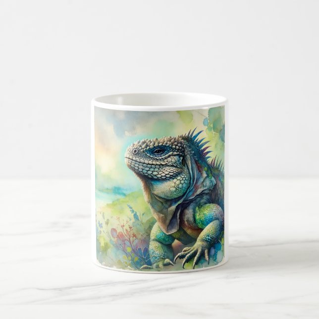 Mug Marine Iguana 221024AREF103 - Watercolor (Centre)