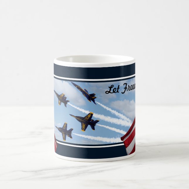 Mug Marine Jets F/A-18 E/F Super Hornets Angels  (Centre)