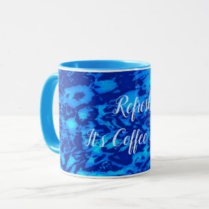 Mug Marine Personnaliser profonde Eau douce de l'océan